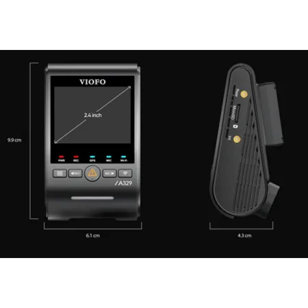 Kamera samochodowa VIOFO A329S 1CH 4K UHD – wideorejestrator